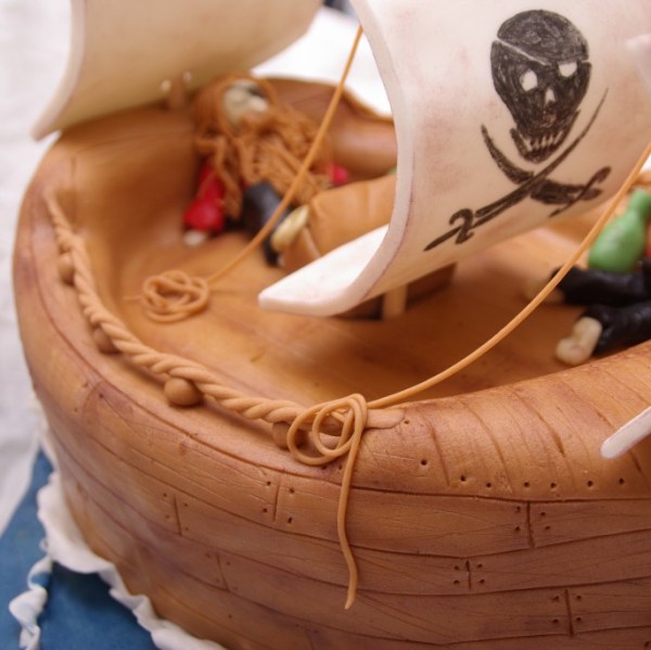 piratenschip taart taartenkunst rotterdam nesselande