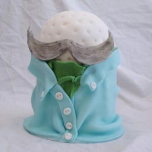 golfbal in overhemd taart