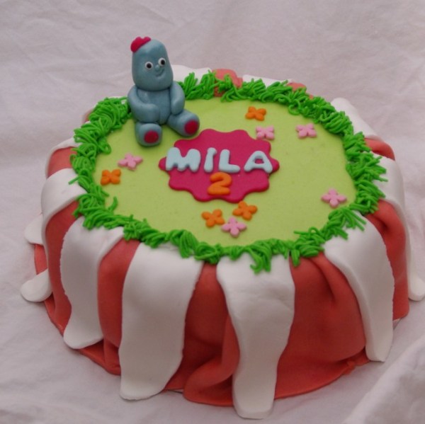 in de droomtuin taart