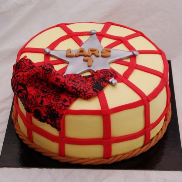 woody (toystory) taart