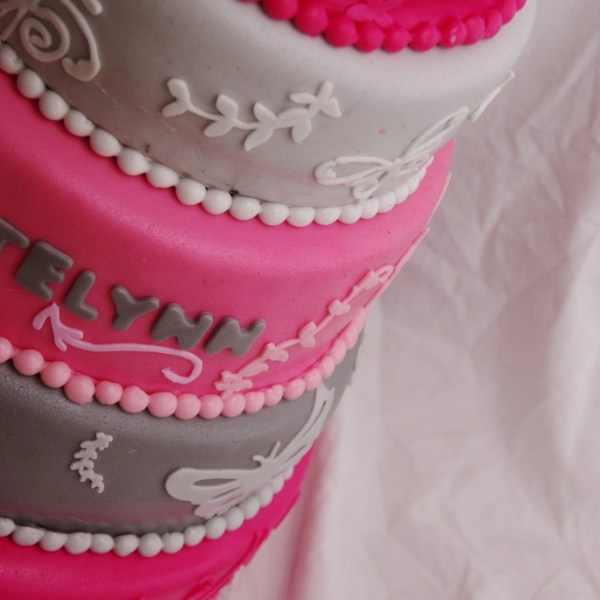 geboortekaartje taart