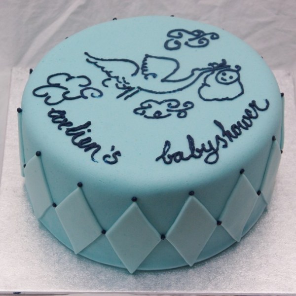 babyshower taart