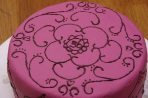 verjaardagstaart met doodles verjaardagstaart met doodles