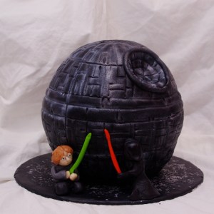 star wars death star taart