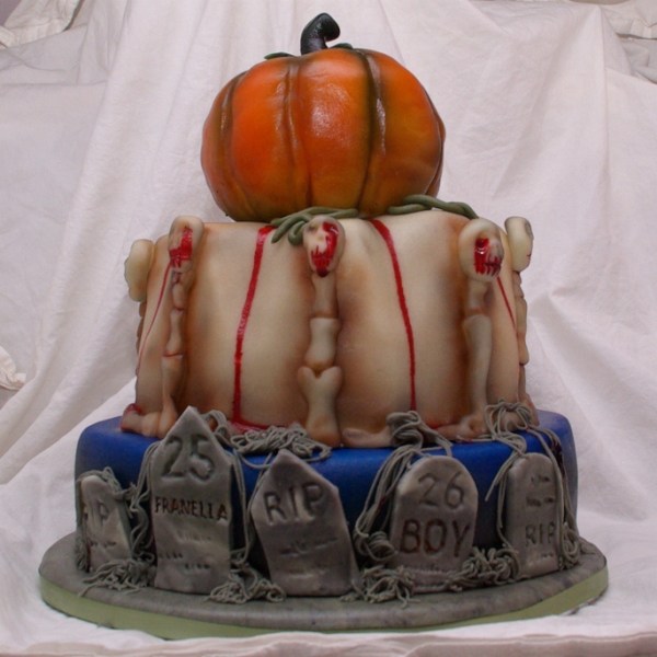 halloween stapeltaart