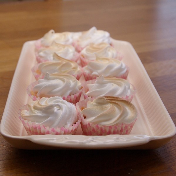 lemoncurd meringue mini cupcakes