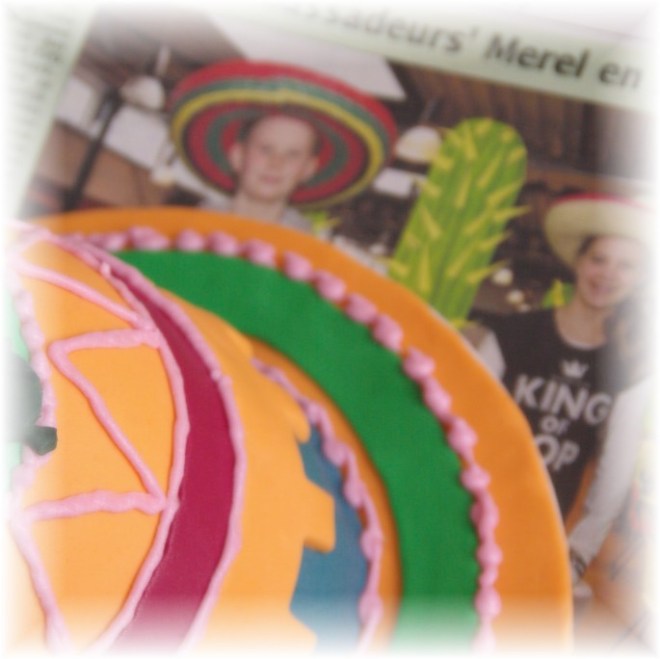 Sombrero taart mexican hat cake