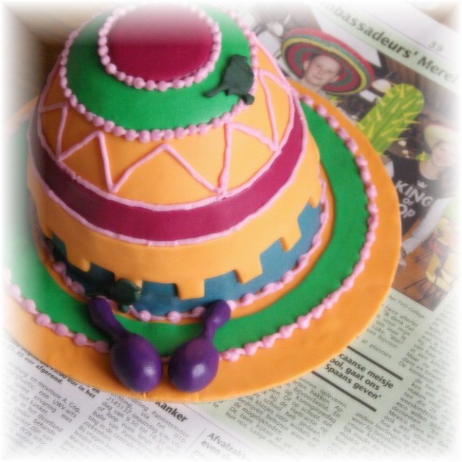 mexicaanse sombrero taart mexican hat cake