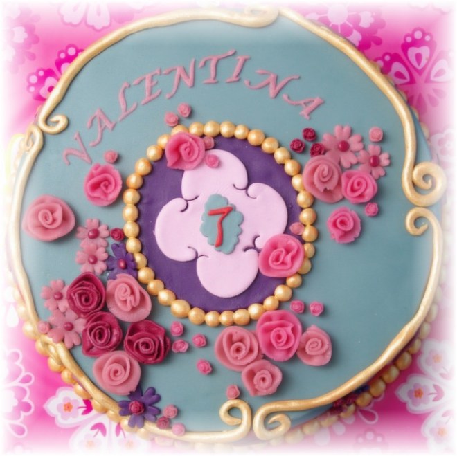 verjaardagstaart oilily/pip