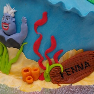 ariel de kleine zeemeermin taart ariel de kleine zeemeermin taart