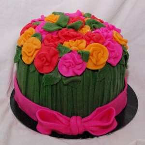 bosje bloemen taart TAART & kUNST rotterdam nesselande