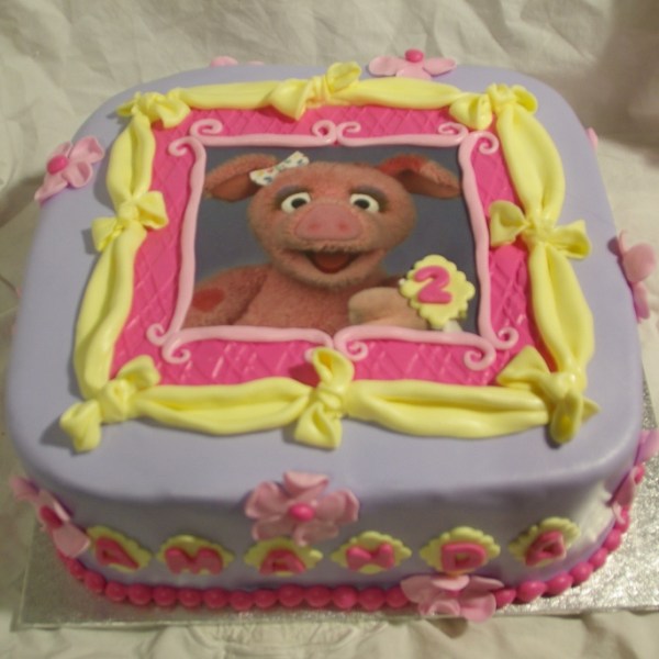 Purk Sesamstraat taart Purk Sesamstraat taart