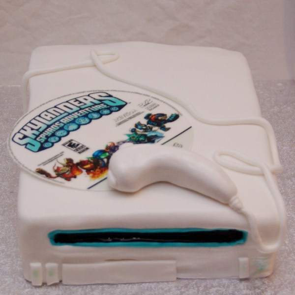 skylanders wii console taart skylanders wii console taart