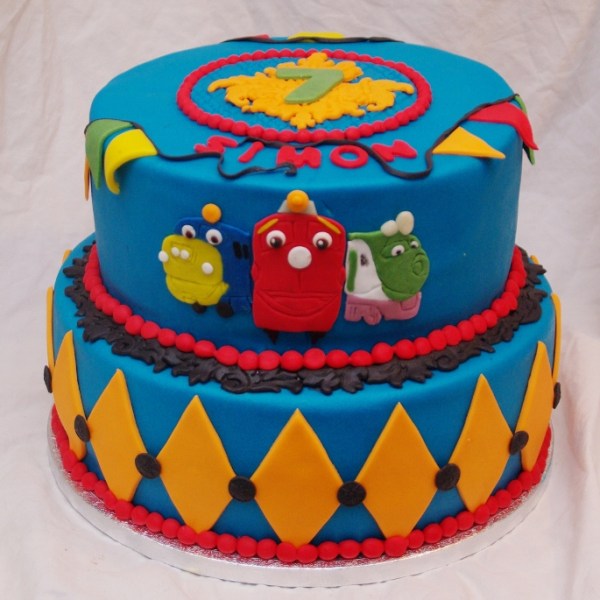 chuggington stapeltaart