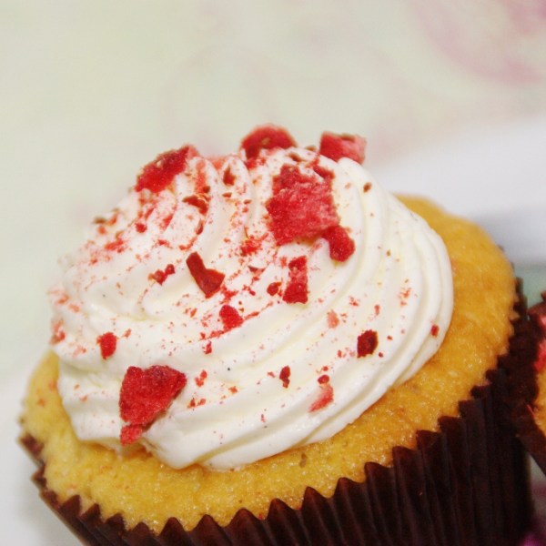 red hot ginger cupcake