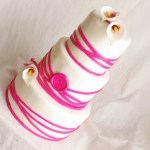 bruidstaart met gumpaste calla’s