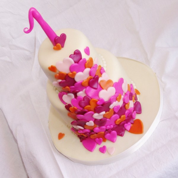 mini huwelijksjubileum taartje