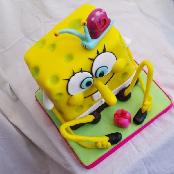 spongebob taart spongebob taart