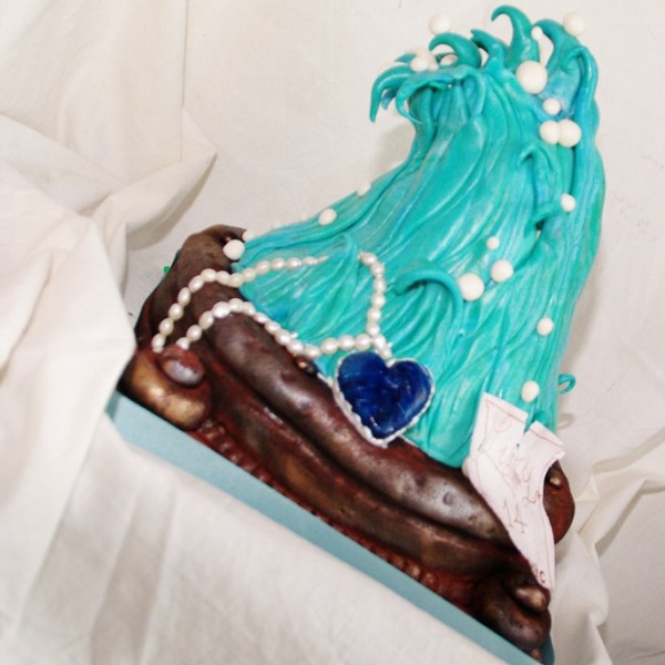 titanic heart of the ocean taart