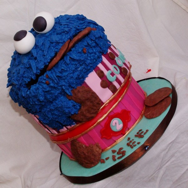 koekiemonster taart