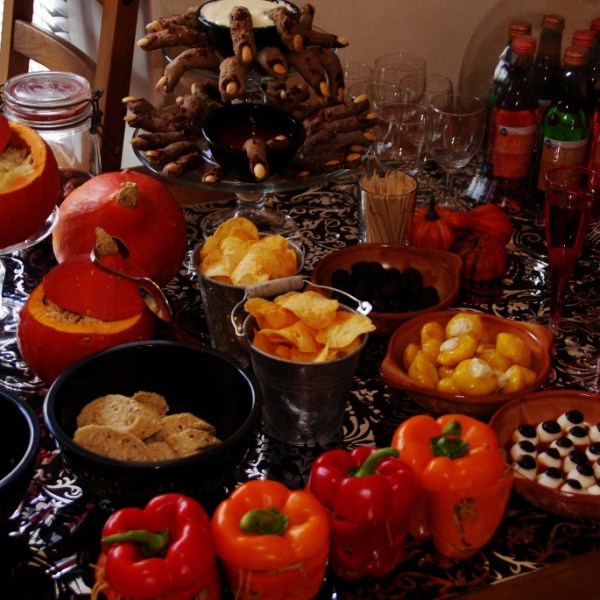 Halloween "Sugar & Spice table" (geen Sweet Table)