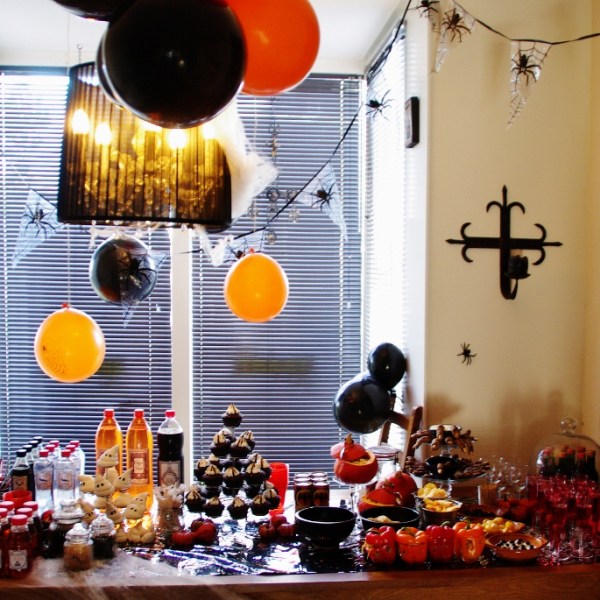 Halloween "Sugar & Spice table" (geen Sweet Table)