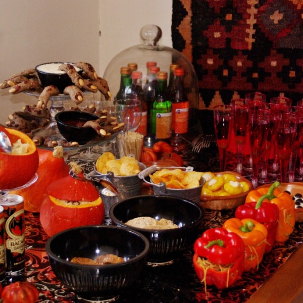 Halloween "Sugar & Spice table" (geen Sweet Table)