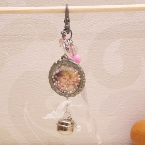 sleutelhanger tashanger grigri kroonkurk hangertje