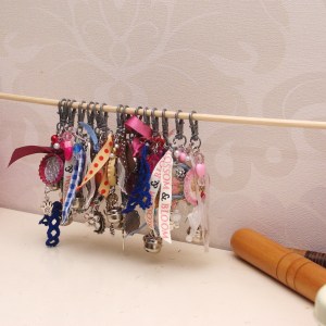 sleutelhanger tashanger grigri kroonkurk hangertje