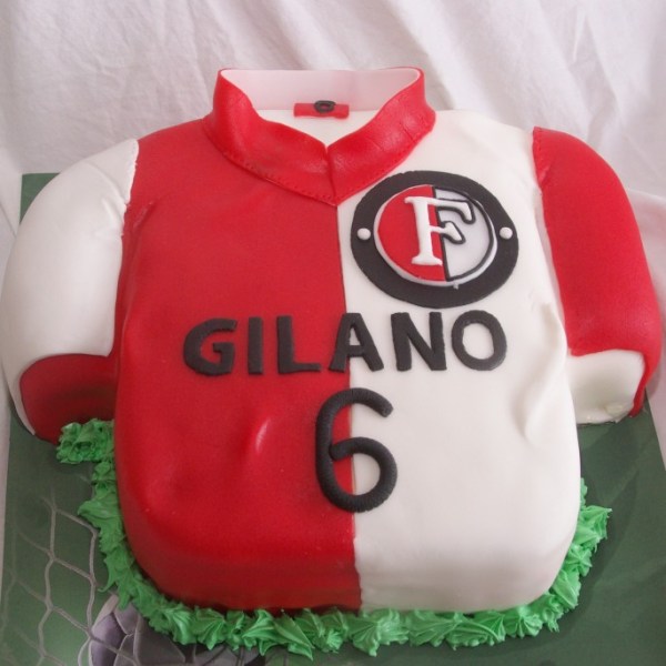 feyenoord shirt taart online bestellen rotterdam nesselande