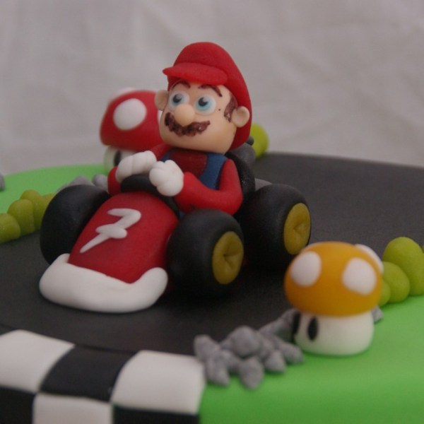 super mario bros kart taart