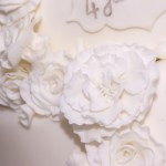 verlovingstaart met rozenwaterval