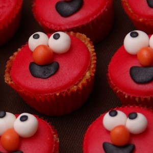 elmo sesamstraat cupcakes elmo sesamstraat cupcakes rotterdam nesselande