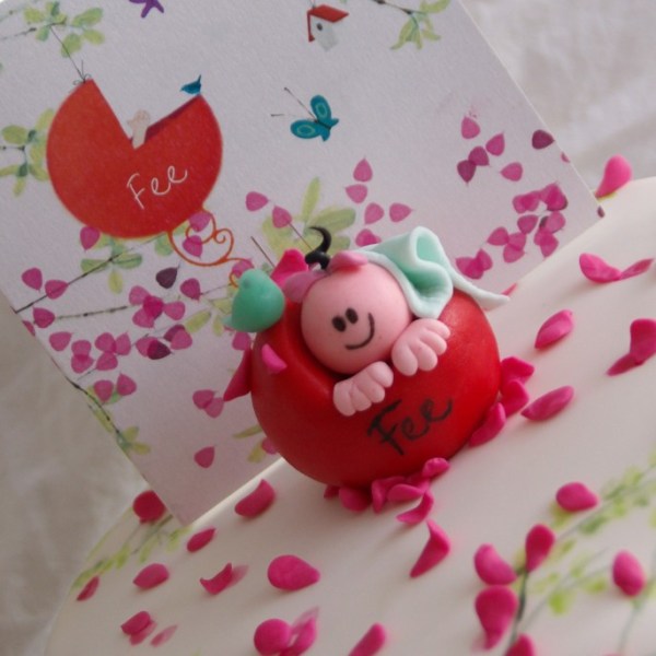 geboortekaartje taart met bijpassend meppertje rotterdam nesselande