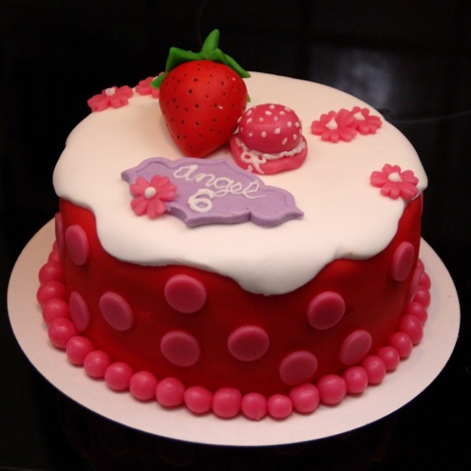 strawberry shortcake taart