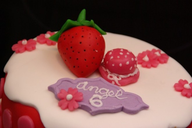 strawberry shortcake taart