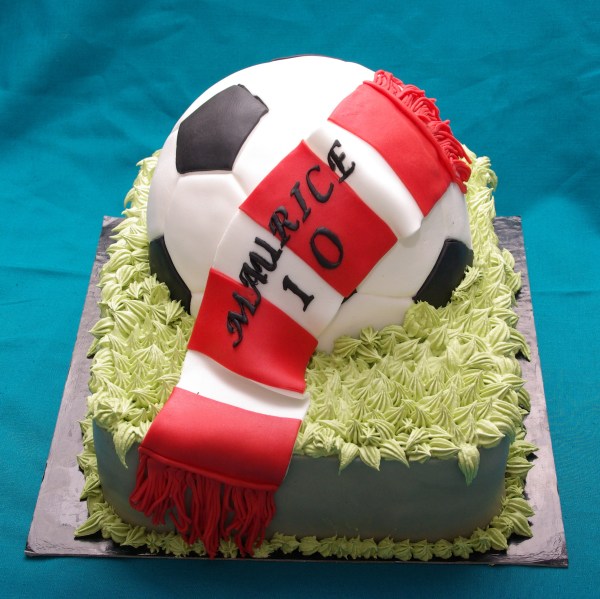voetbaltaart voetbaltaart