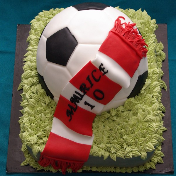 voetbaltaart voetbaltaart