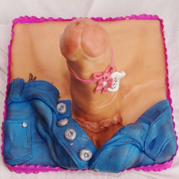 piemel penis 18+ taart