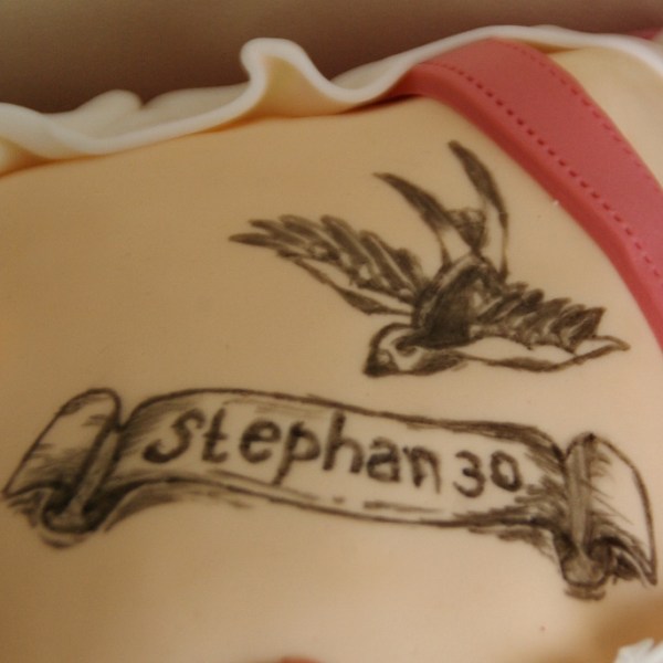 borstentaart boobies 18+ taart