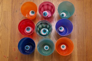 halloween oogballen van fondant