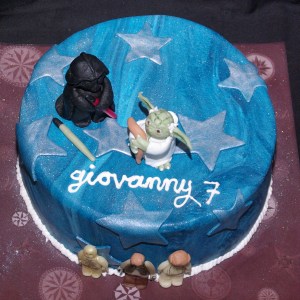 star wars lego taart