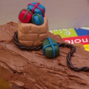 buche de noel yule log boomstammetje stronk sinterklaasthema