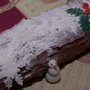 bûche de noël kerstboomstam taart kersttaart stammetje yule log