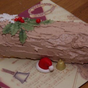 bûche de noël kerstboomstam taart stammetje yule log kersttaart