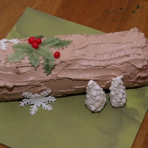 bûche de noël kerstboomstam taart yule log stammetje kersttaart