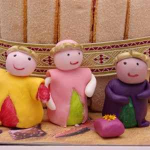 driekoningen van fondant driekoningentaart