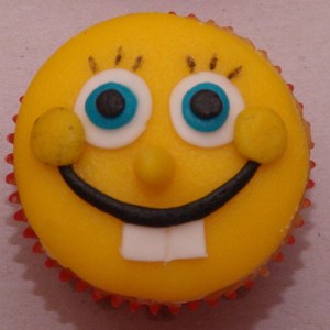 spongebob cupcake minicupcake spongebob