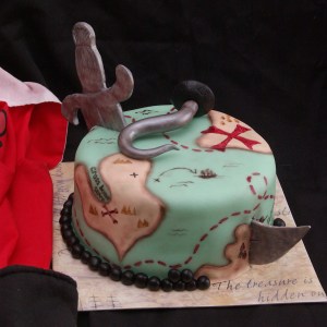 piratentaart pirate cake