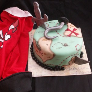 piratentaart pirate cake
